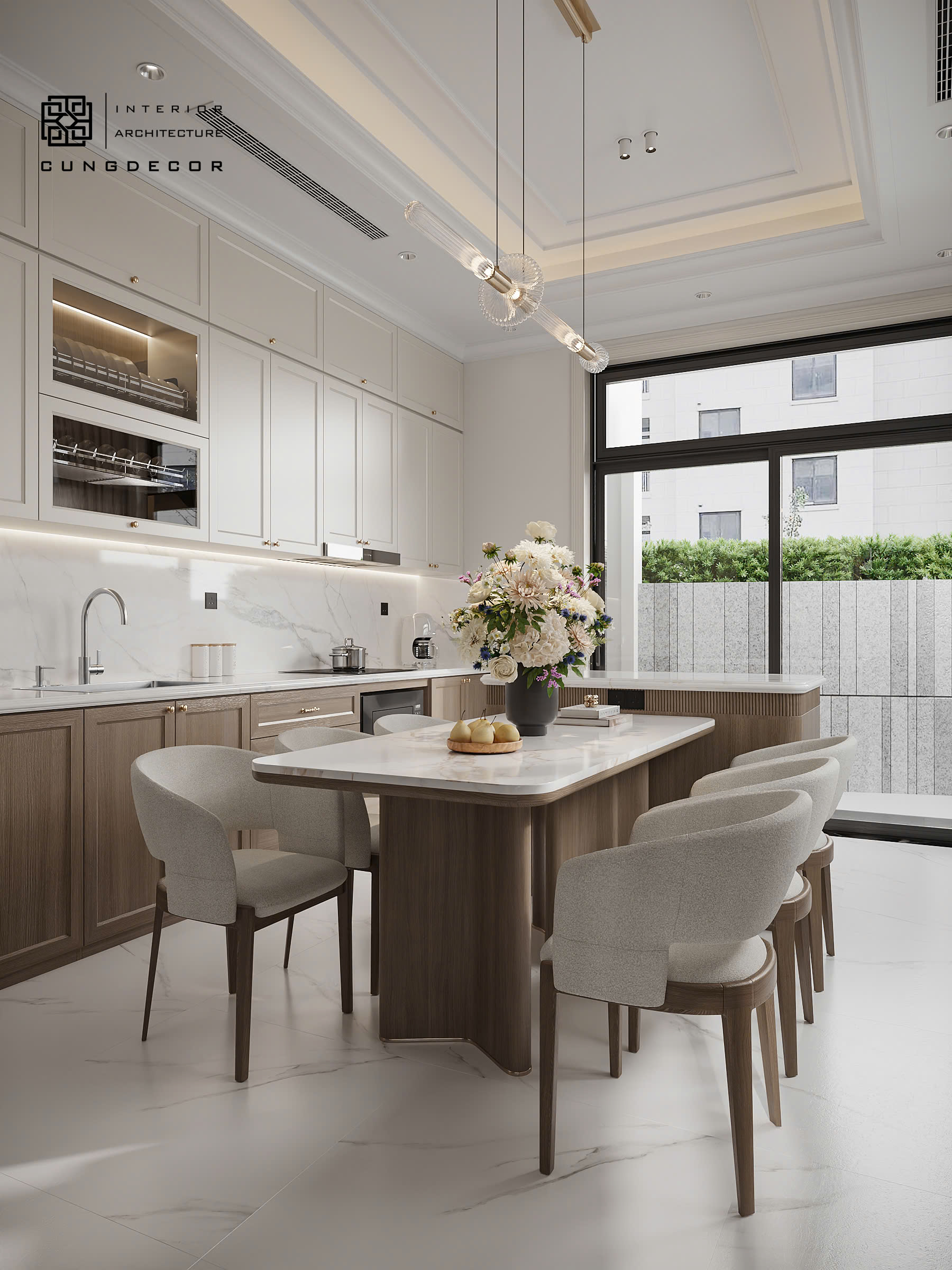 Nhà phố Tân cổ điển